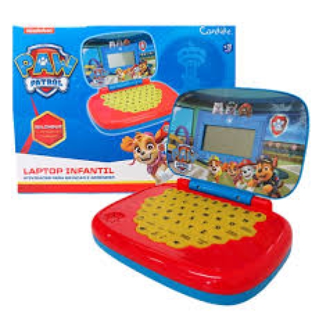 Laptop Infantil - Patrulha Canina - Bilíngue - Candide